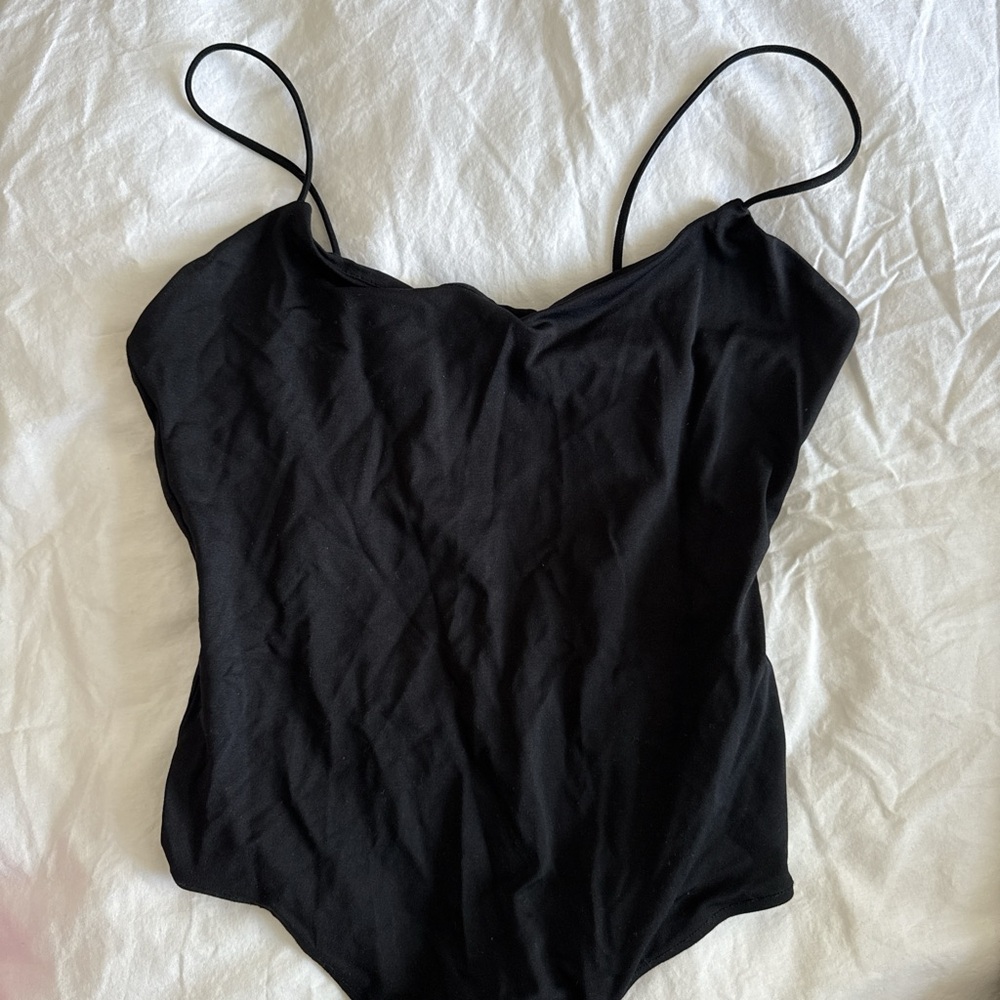 Zara Black Bodysuit for Women